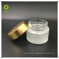 100g frosted empty cosmetic glass jar